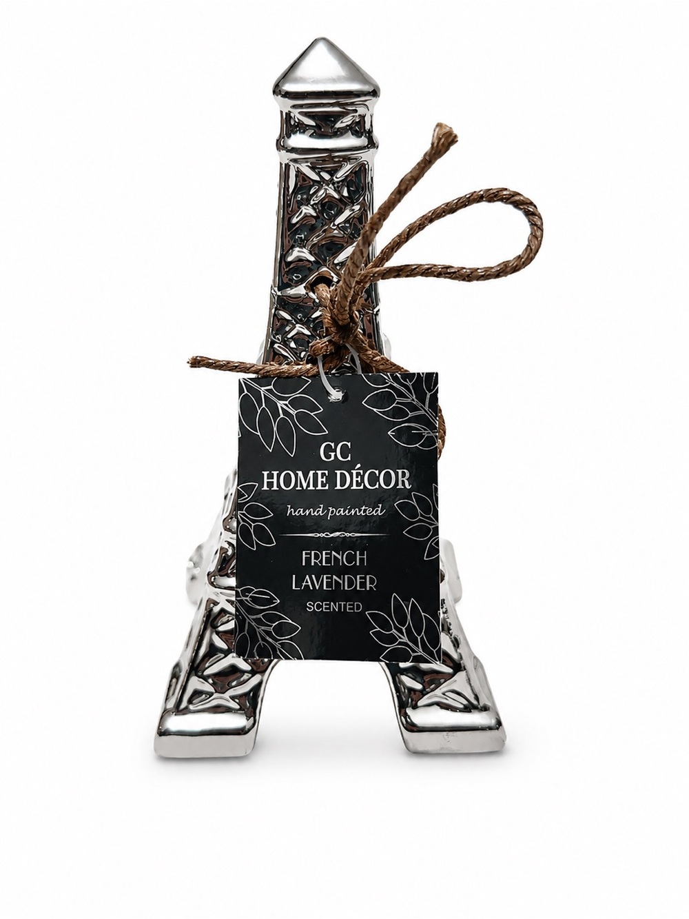 GC Home Décor Silver Eiffel Tower Home Accent - French Lavender